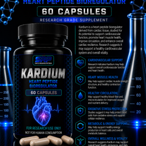 Kardium Heart Peptide Bioregulator - 60 Capsules
