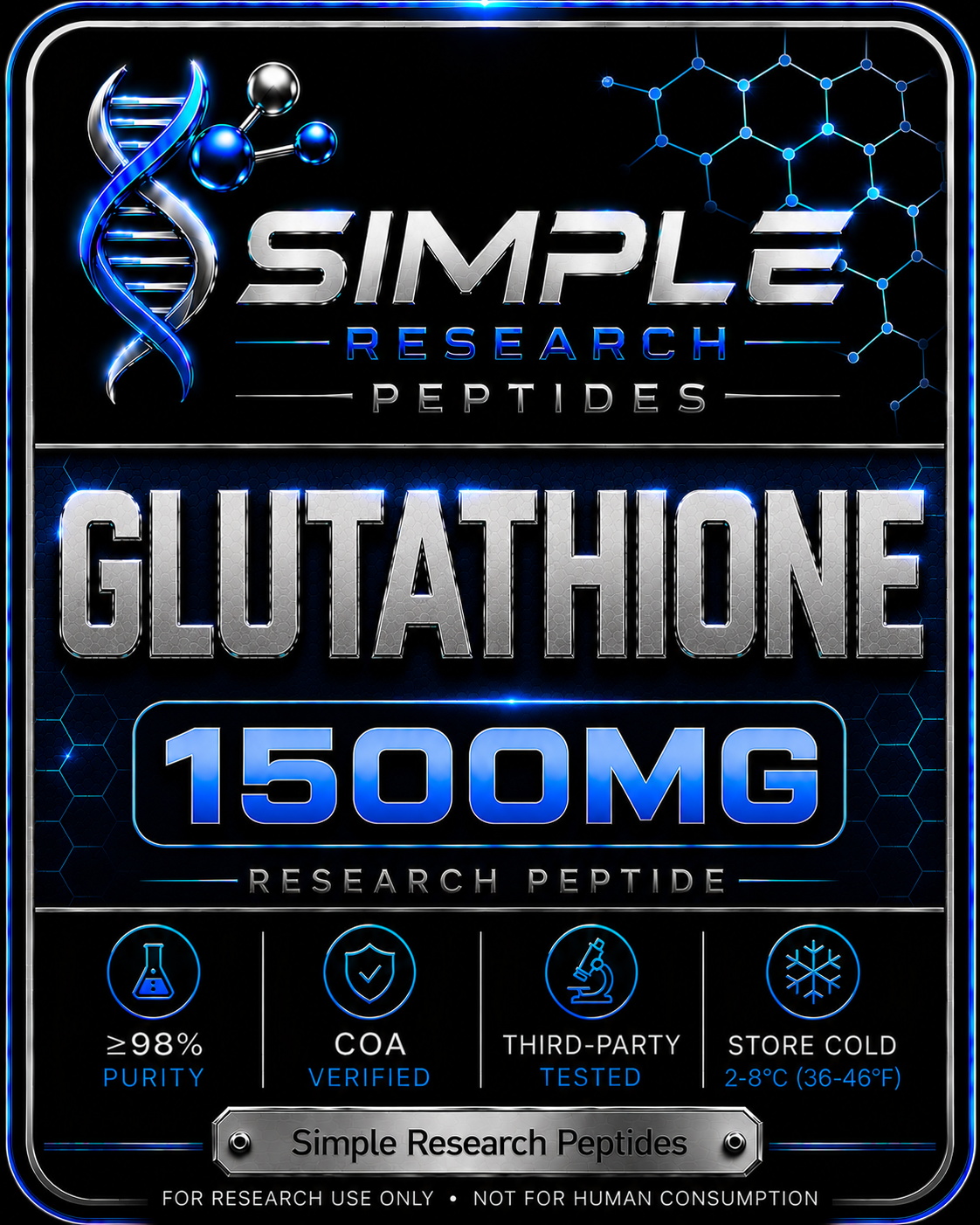 Glutathione 1500 mg Vial - Image 2