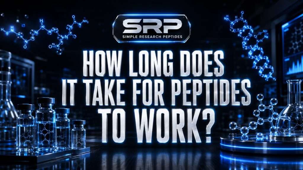 How long does it take for peptides to work laboratory graphic