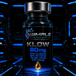 SRP KLOW 80mg research blend vial