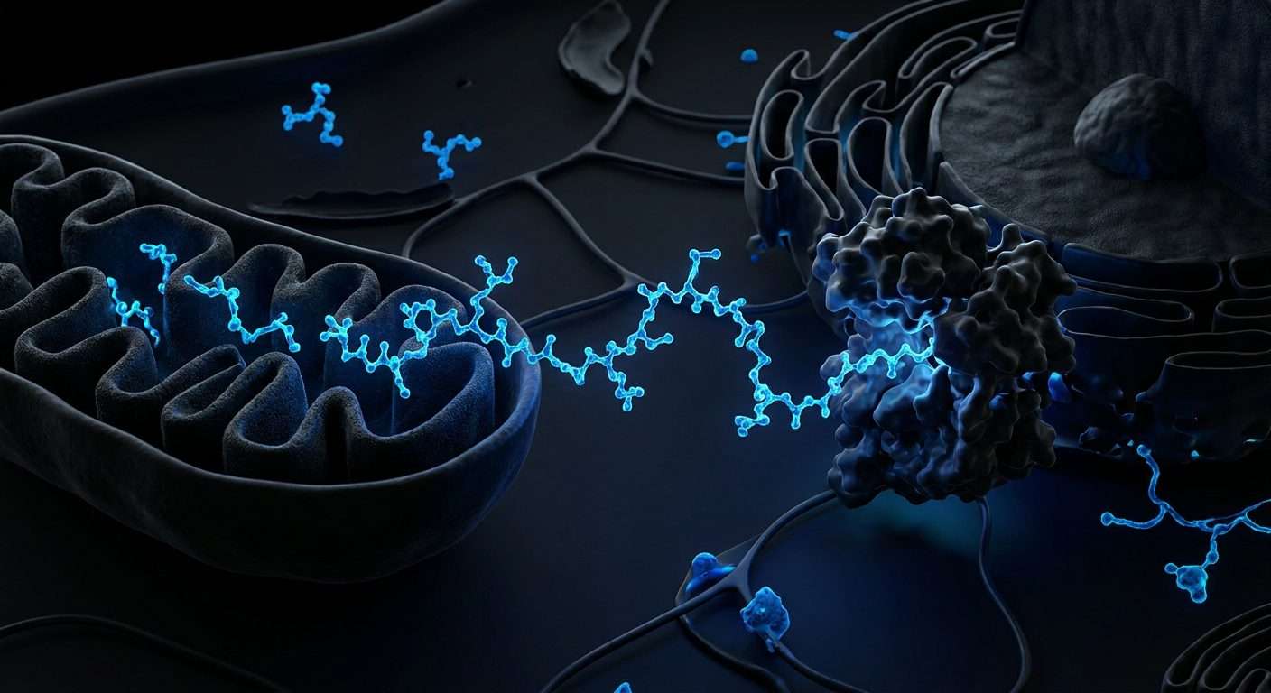 Scientific visualization of peptide molecular structure and analysis data