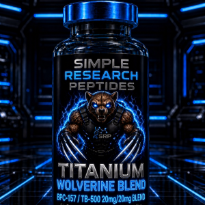 TITANIUM Edition Wolverine Blend BPC-157 TB-500 20mg/20mg research vial
