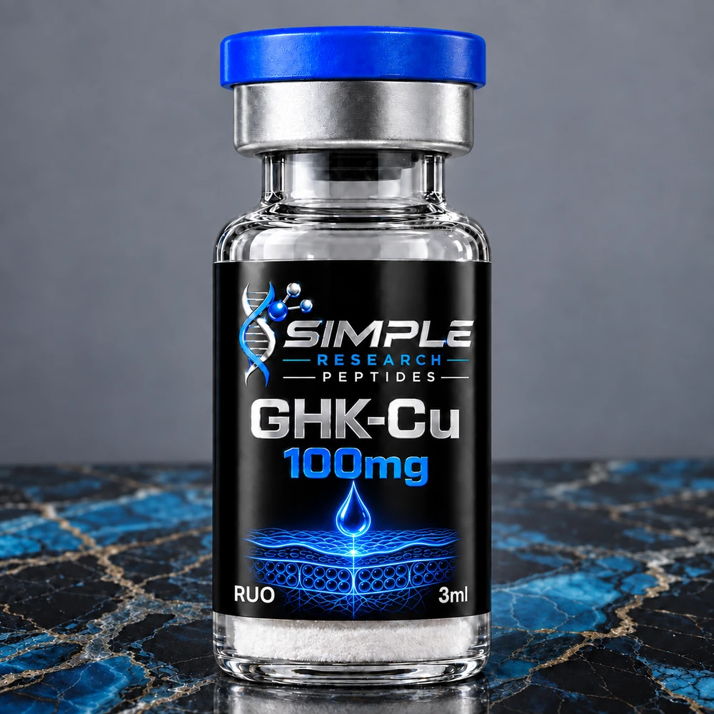 GHK-Cu 100 mg research vial