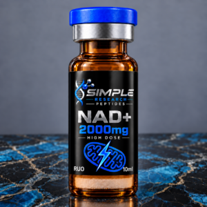 SRP NAD+ 2000 mg research vial, 10 mL vial size