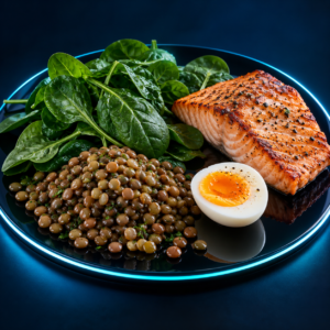 Vitamin B9, folate: Illustrated food sources; food composition varies.